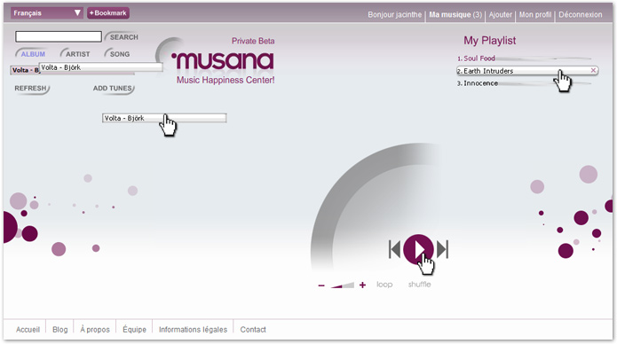 Musana player
