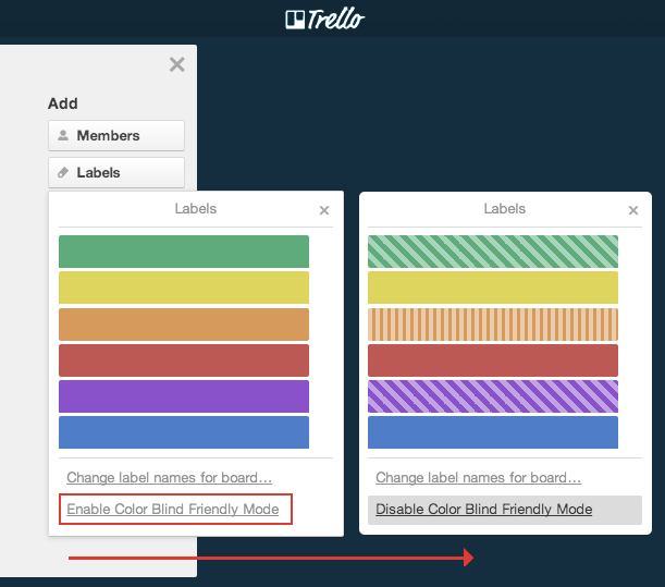 trello daltonisme